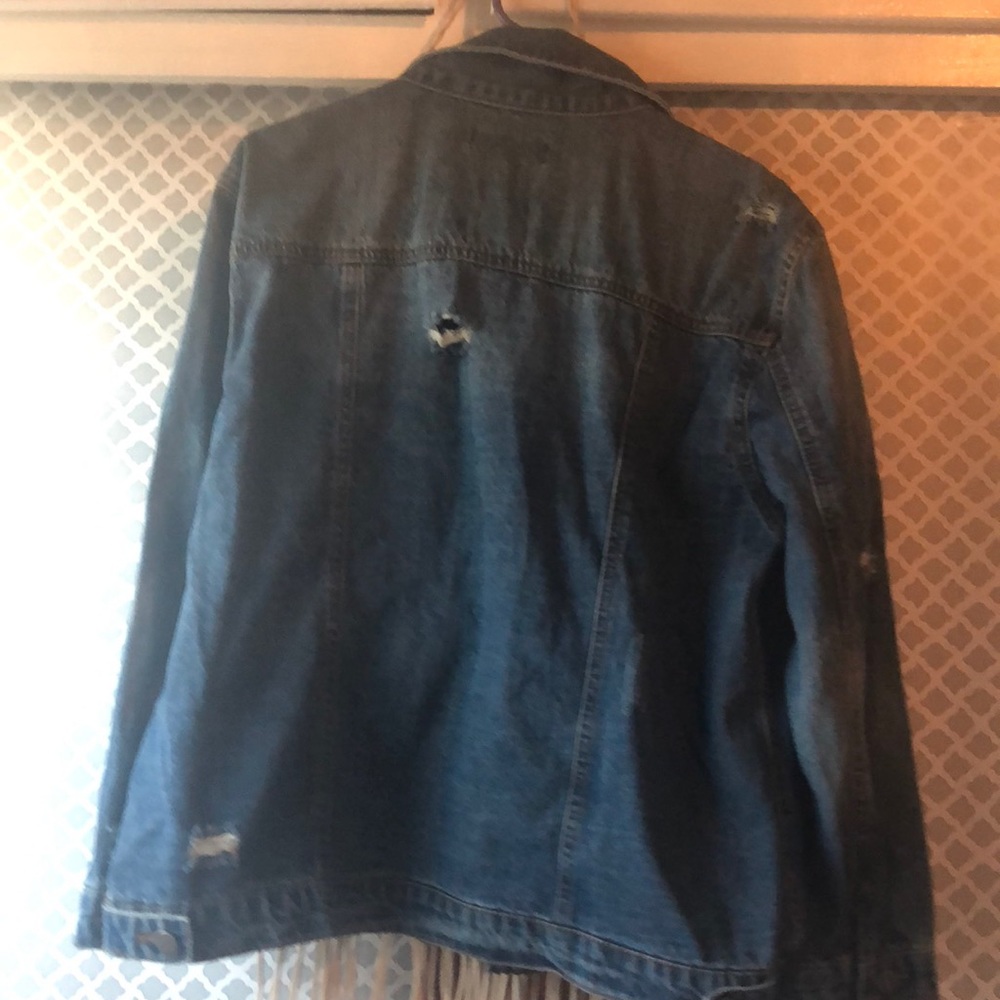 Button up jean jacket - Picture 6 of 7